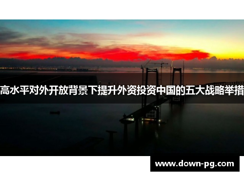 高水平对外开放背景下提升外资投资中国的五大战略举措 高水平对外开放背景下提升外资投资中国的五大战略举措